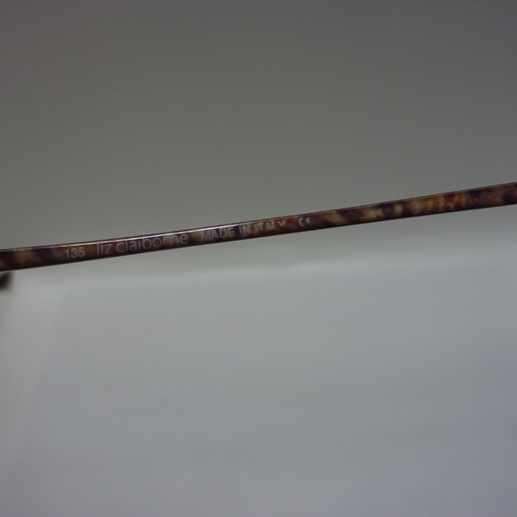 Liz Claiborne  MADE IN Italy L302 -135 GOLD  Half Rim Eyeglasses Frame main image 4